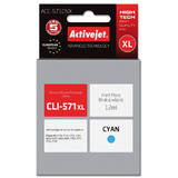 COMPATIBIL ACC-571CNX for Canon printer; Canon CLI-571C XL replacement; Supreme; 12 ml; cyan