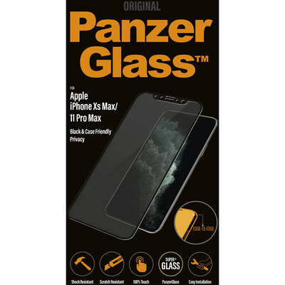 PanzerGlass Folie Apple iPhone Xs Max/11 Pro Edge-to-Edge Privacy