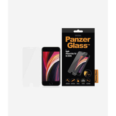 PanzerGlass Folie Apple iPhone 6/6s/7/8/SE (2020) Standard Fit