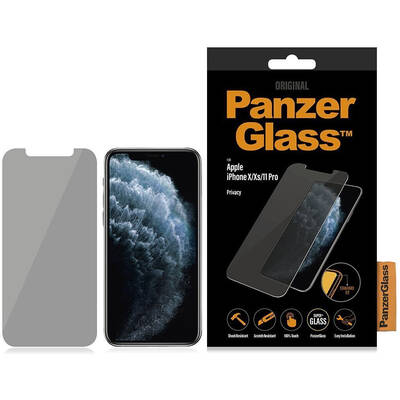 PanzerGlass Folie Apple iPhone X/Xs/11 Pro Standard Fit Privacy