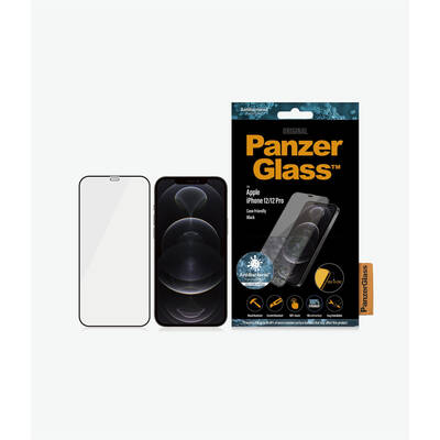 PanzerGlass Folie Apple iPhone 12/12 Pro Edge-to-Edge Anti-Bacterial