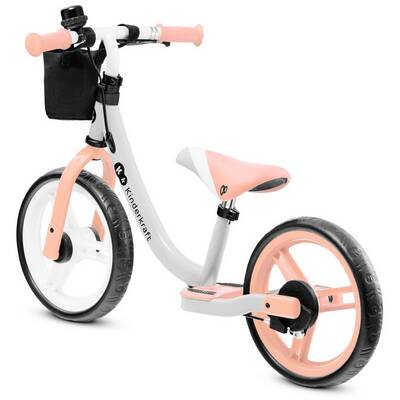 KinderKraft Bicicleta Balance Bike Space Peach Coral