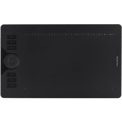 Tableta Grafica HUION HS610 5080 lpi 254 x 158.8 mm USB Black