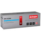 Toner imprimanta ACTIVEJET Compatibil ATH-351AN for HP printer; HP CF351A replacement; Supreme; 1100 pages; cyan