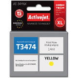 Compatibil AE-34YNX for Epson printer, Epson 34XL T3474 replacement; Supreme; 14 ml; yellow