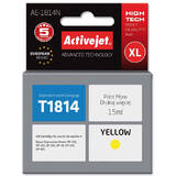 Compatibil AE-1814N for Epson printer, Epson 18XL T1814 replacement; Supreme; 15 ml; yellow