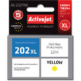 Compatibil AE-202YNX for Epson printer, Epson 202XL H44010 replacement; Supreme; 12 ml; yellow