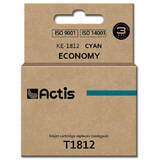Cartus Imprimanta ACTIS Compatibil KE-1812 for Epson printer; Epson T1812 replacement; Standard; 15 ml; cyan