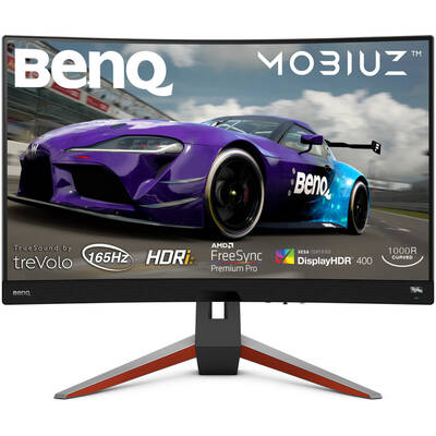 Monitor BenQ EX2710R 68.6 cm (27") 2560 x 1440 pixels Quad HD LED Negru
