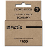 Cartus Imprimanta ACTIS Compatibil KH-655BKR for HP printer; HP 655 CZ109AE replacement; Standard; 20 ml; black