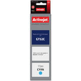 Compatibil AH-GT52C for HP printer; HP GT-52C M0H54AE replacement; Supreme; 70 ml; cyan