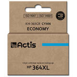 Cartus Imprimanta ACTIS Compatibil KH-364CR for HP printer; HP 364XL CB323EE replacement; Standard; 12 ml; cyan