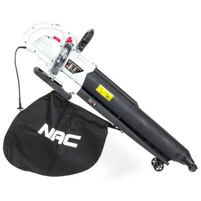 NAC VBE300A-AS-WS-CH Electric leaf blower 3000 W 270 km/h Black, White