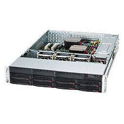 Carcasa server Supermicro Carcasa Server SC825TQC-600LPB Rack Black 600 W
