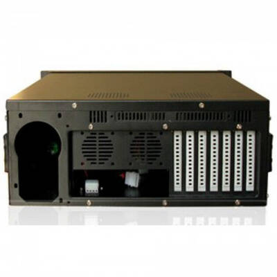 Carcasa server TECHLY Carcasa Server Industrial 4U Rackmount Computer Chassis I-CASE MP-P4HX-BLK2