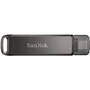 Memorie USB SanDisk iXpand 256 GB USB Type-C / Lightning 3.2 Gen 1 (3.1 Gen 1) Black