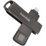 Memorie USB SanDisk iXpand 256 GB USB Type-C / Lightning 3.2 Gen 1 (3.1 Gen 1) Black