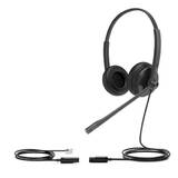 YHS34 Lite Headset Wired Calls/Music Black