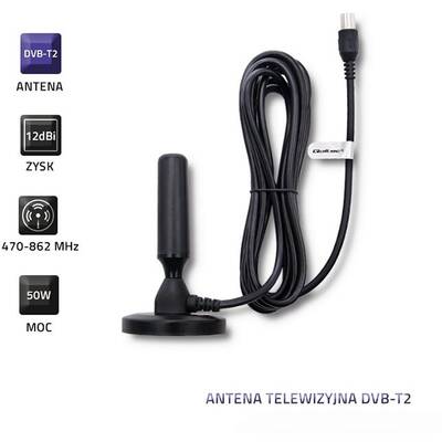 Antena QOLTEC 57016 TV DVB-T2