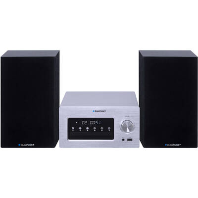 Mini-Sistem Audio Blaupunkt MS70BT Black, Grey Wired & Wireless 140 W