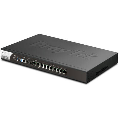 Router Dray Tek VIGOR 3910 Managed L2/L3 10G Ethernet (100/1000/10000) Black, Silver