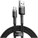 Baseus Cablu Date USB-C cable Cafule 3A 1m (gray & black)