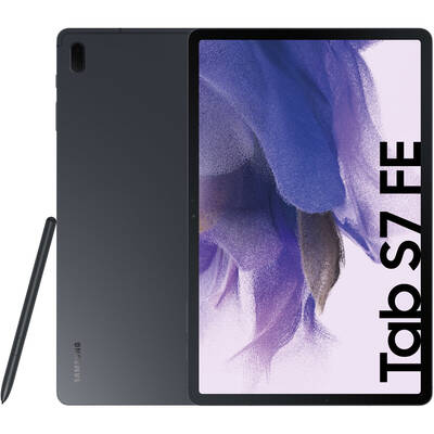Tableta Samsung Galaxy Tab S7 FE SM-T733N 64 GB 31.5 cm (12.4") 4 GB Wi-Fi 6 (802.11ax) Android 11 Black
