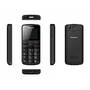 Telefon Mobil Panasonic KX-TU110 4.5 cm (1.77") Black Feature phone