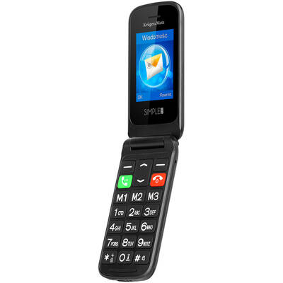 Telefon Mobil Kruger&Matz MaxCKruger & Matz KM0930 6,1 cm (2,4") 98 g Black Feature phone