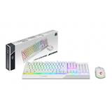 Kit Periferice MSI Vigor GK30 Combo USB QWERTY Keyboard + Mouse GM11 White