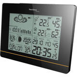 WS 6750 table clock Digital table clock Rectangular Black