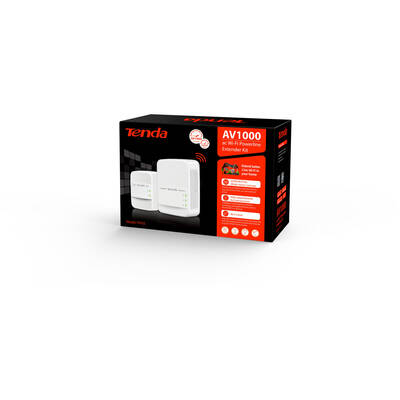 Bridge/Range Extender Tenda PH10-KIT-EU PowerLine-router White
