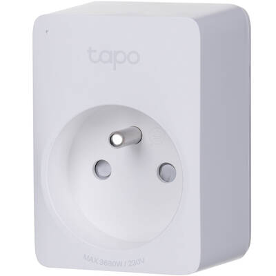 Priza inteligenta TP-Link Tapo P110, Wi-Fi, 3680W, 16A, alb