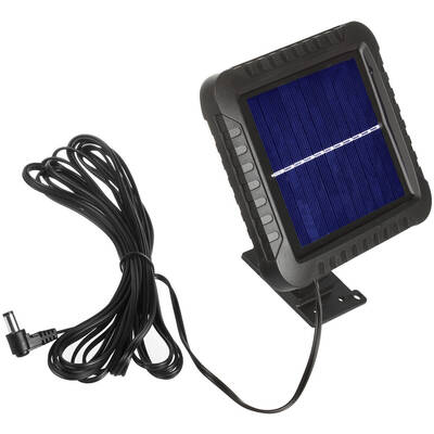 MACLEAN Energy MCE438 Solar LED Floodlight with motion sensor, IP44, 5W, 400lm, 6000K cold white, lithium battery 1300 mAh, 5.5V DC