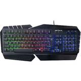 Tastatura Serioux Gaming Andor Black Iluminare Rainbow