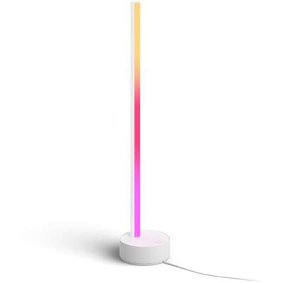 Philips Lapa LED RGB inteligenta Hue Gradient Signe, Bluetooth, 730 lm, lumina alba si colorata, IP20, 55.3 cm, Aluminiu, Alb