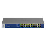 Netgear GS524UP Unmanaged Gigabit Ethernet (10/100/1000) Power over Ethernet (PoE) Grey