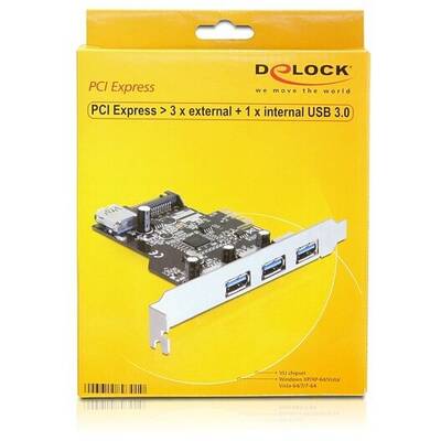 Controller server DeLOCK 89301 interface cards/adapter USB 3.2 Gen 1 (3.1 Gen 1) Internal