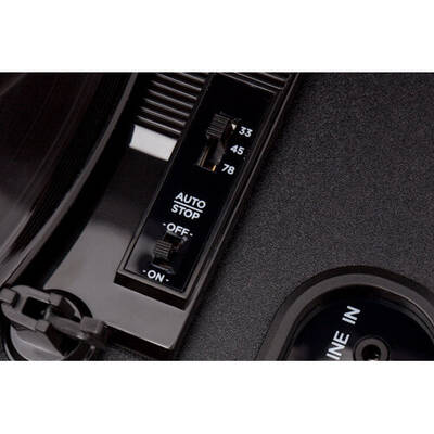 Adler Pick-Up portabil CR 1149, Design Retro, Boxe incorporate, AUX, iesire RCA ,stereo