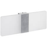 AJE-PESTO wall lighting Silver Suitable for indoor use Non-changeable bulb(s) 6 W