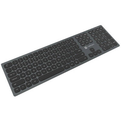 Tastatura Natec Wireless Dolphin BLUETOOTH + 2.4GHZ, X-Scissors, black