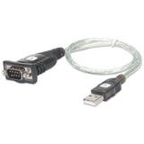 Accesoriu Retea TECHLY USB to Serial Adapter Converter in Blister IDATA USB-SER-2T