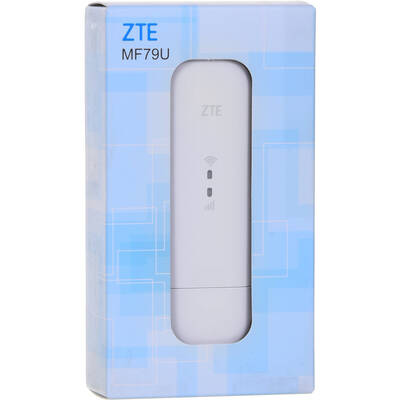 Adaptor Wireless ZTE Poland Huawei ZTE MF79U Cellular network modem USB Stick (4G/LTE) 150Mbps White