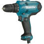 Makita DF0300 drill 1500 RPM Keyless 1.2 kg Black, Blue