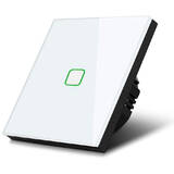 Energy MCE701W Touch light switch, single, glass, white with square button