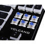 Tastatura Modecom Volcano Lanparty Pudding RGB Mechanical (Outemu Blue), Black