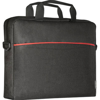 Defender Lite notebook case 39.6 cm (15.6") Briefcase Black
