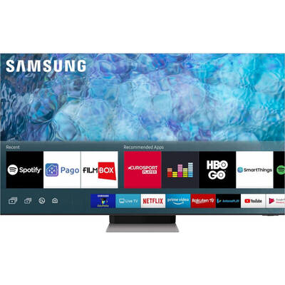 Televizor Samsung LED Smart TV Neo QLED 65QN900A Seria QN900A 163cm argintiu-negru 8K UHD HDR