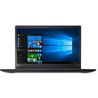 Laptop Lenovo ThinkPad T470s 14 inch Full HD Intel Core i5-7200U 8GB DDR4 256GB SSD FPR Windows 10 Pro Black