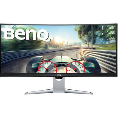 Monitor BenQ Gaming EX3501R Curbat 35 inch HDR 4 ms Gray FreeSync 100Hz USB C